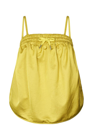Paris - Techno drape bustier I Acid yellow Acid yellow XS 1 - Rabens Saloner