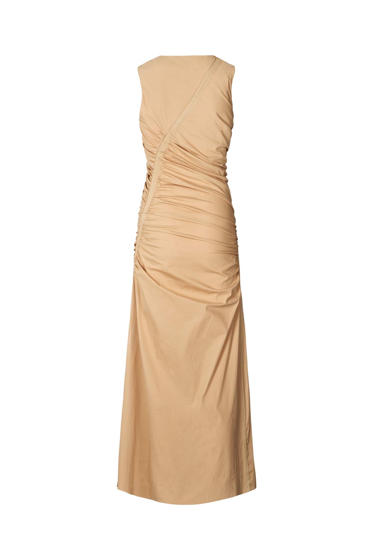 Bibber - Papery fitted long dress I Toffee Toffee XS 2 - Rabens Saloner