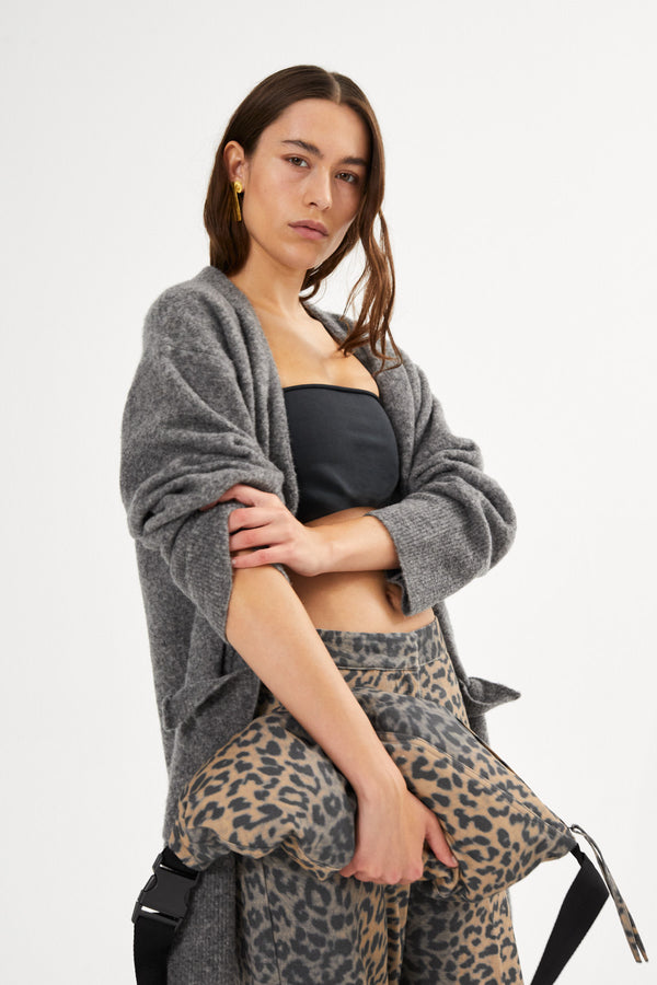 Inja - Leopard print wide leg pants I Leopard 2 - Rabens Saloner