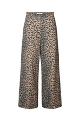 Inja - Leopard print wide leg pants I Leopard Leopard XXS 3 - Rabens Saloner