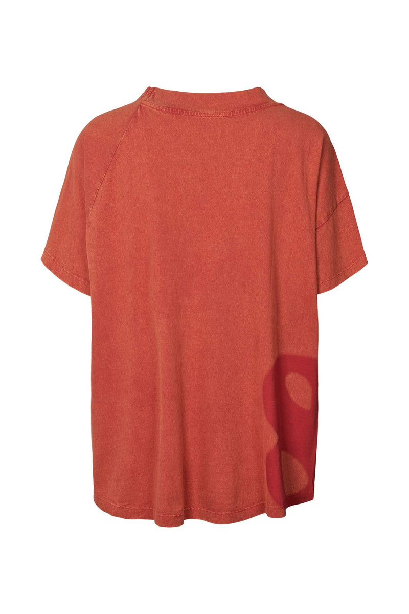 Ary - Infinity boxy t-shirt I Hibiscus 2 - Rabens Saloner