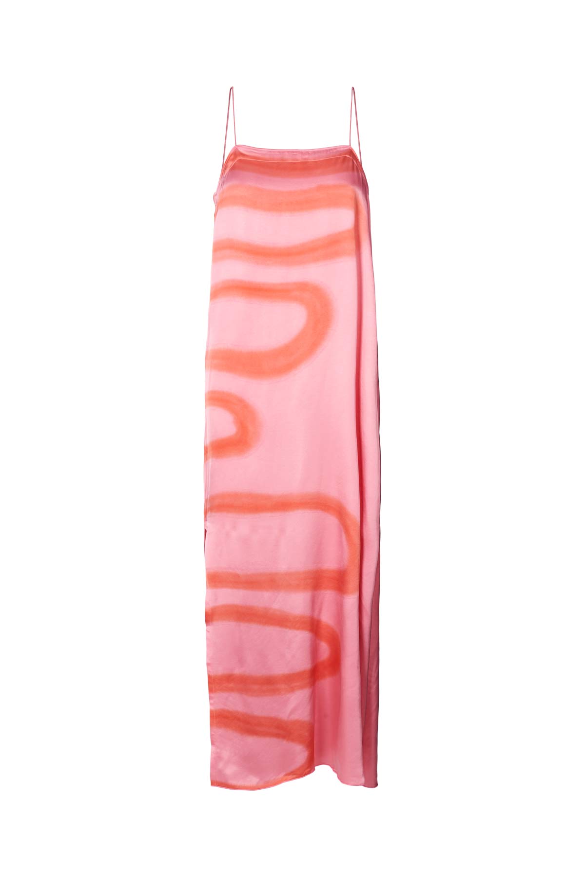 Laurette - Fluid camisole dress I Flamingo combo Flamingo combo XS 3 - Rabens Saloner