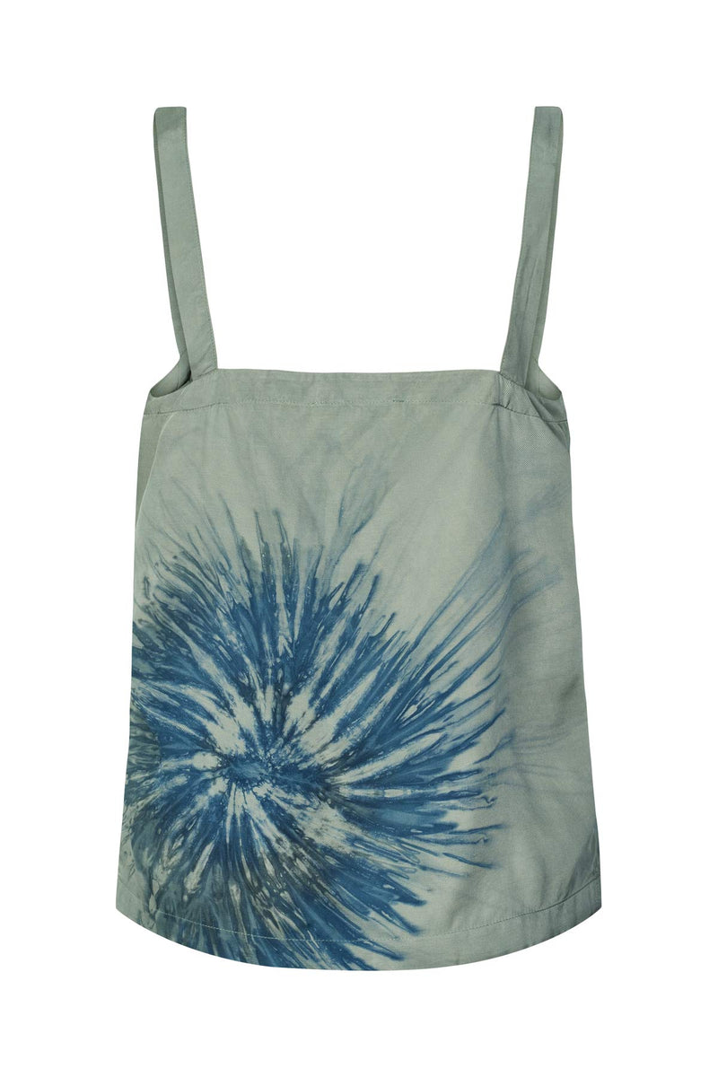 Maisa - Cartwheel camisole top I Ocean combo 9 - Rabens Saloner