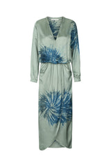 Vera - Cartwheel wrap over dress I Ocean combo Ocean combo XS 1 - Rabens Saloner