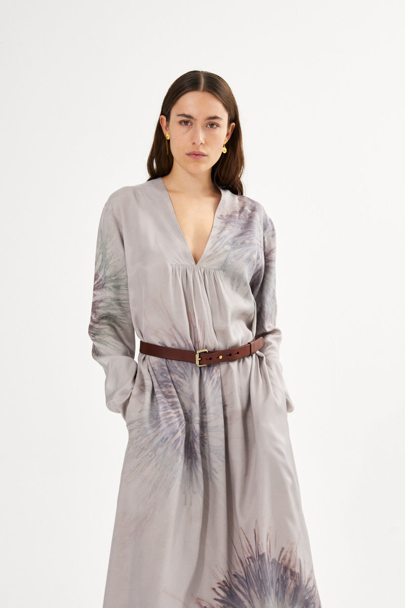 Maize - Cartwheel kaftan I Seashell combo 4 - Rabens Saloner