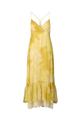 Farida - Fusion string dress I Lemon combo Lemon combo XS 1 - Rabens Saloner