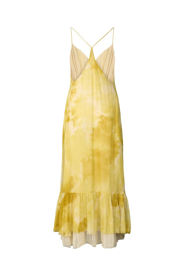 Farida - Fusion string dress I Lemon combo 2 - Rabens Saloner