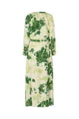 Ingela - Fusion belt dress I Emerald combo 2 - Rabens Saloner