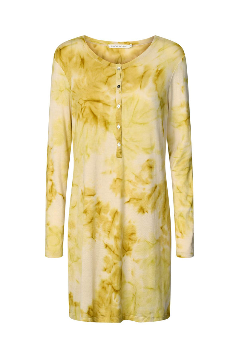 Hue - Fusion jersey dress I Lemon combo 5 - Rabens Saloner