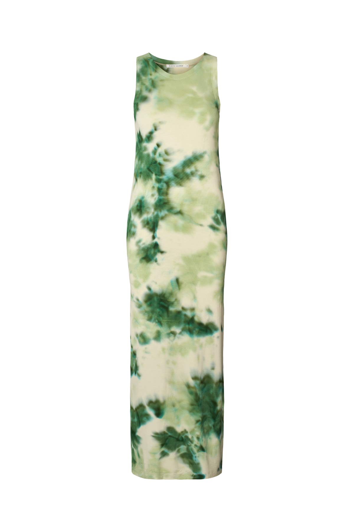 Niara - Fusion long tank dress I Emerald combo Emerald combo XS 1 - Rabens Saloner