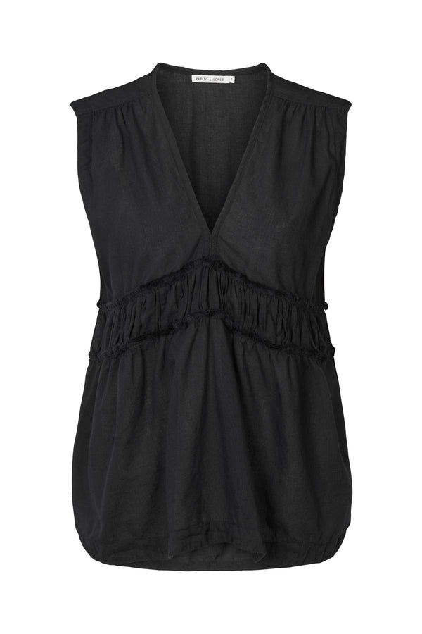 Helfred - Cotton top I Black Black XS 1 - Rabens Saloner
