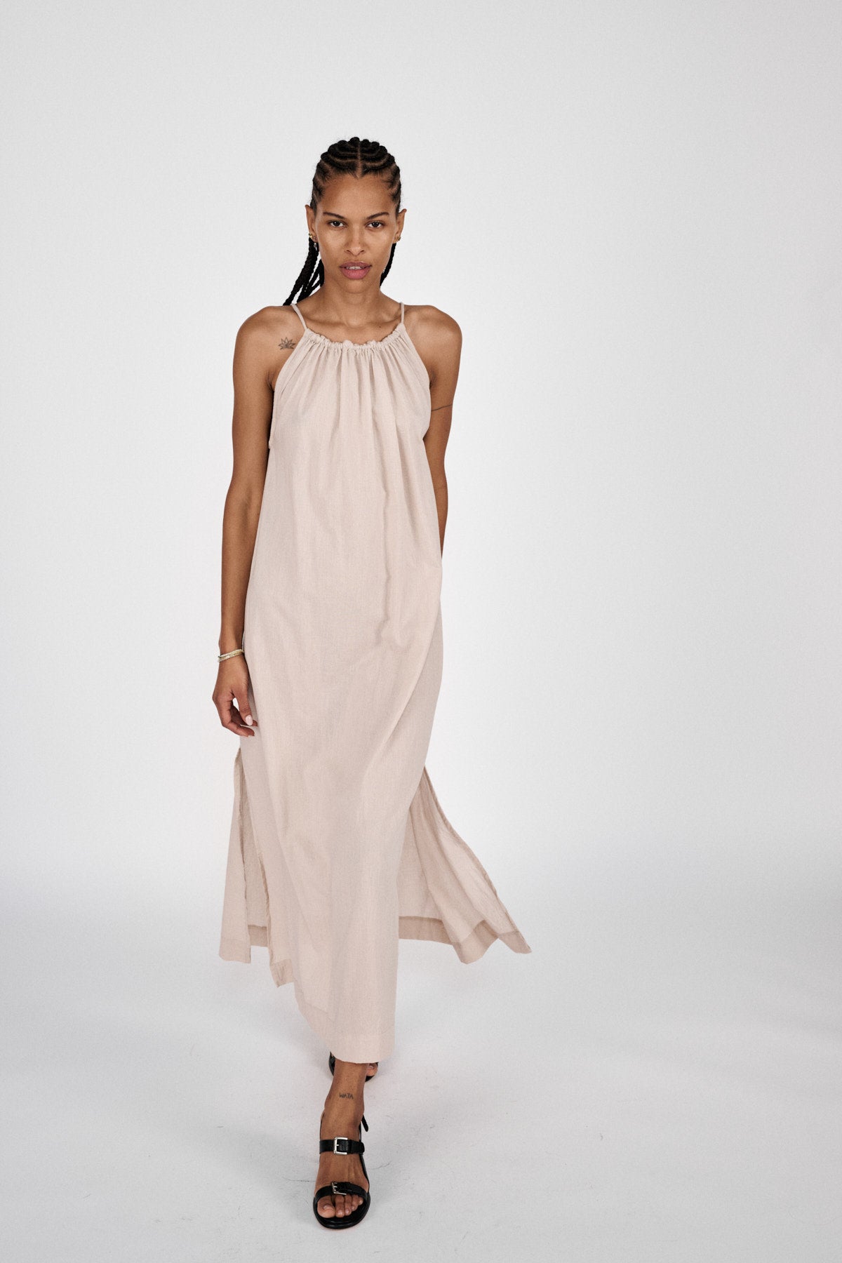 Hope - Cotton halter dress I Tea 1 - Rabens Saloner