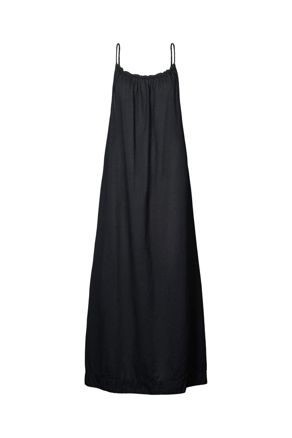 Hope - Cotton halter dress I Black Black XS 1 - Rabens Saloner