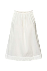 Hoda - Cotton halter top I White White XS 4 - Rabens Saloner