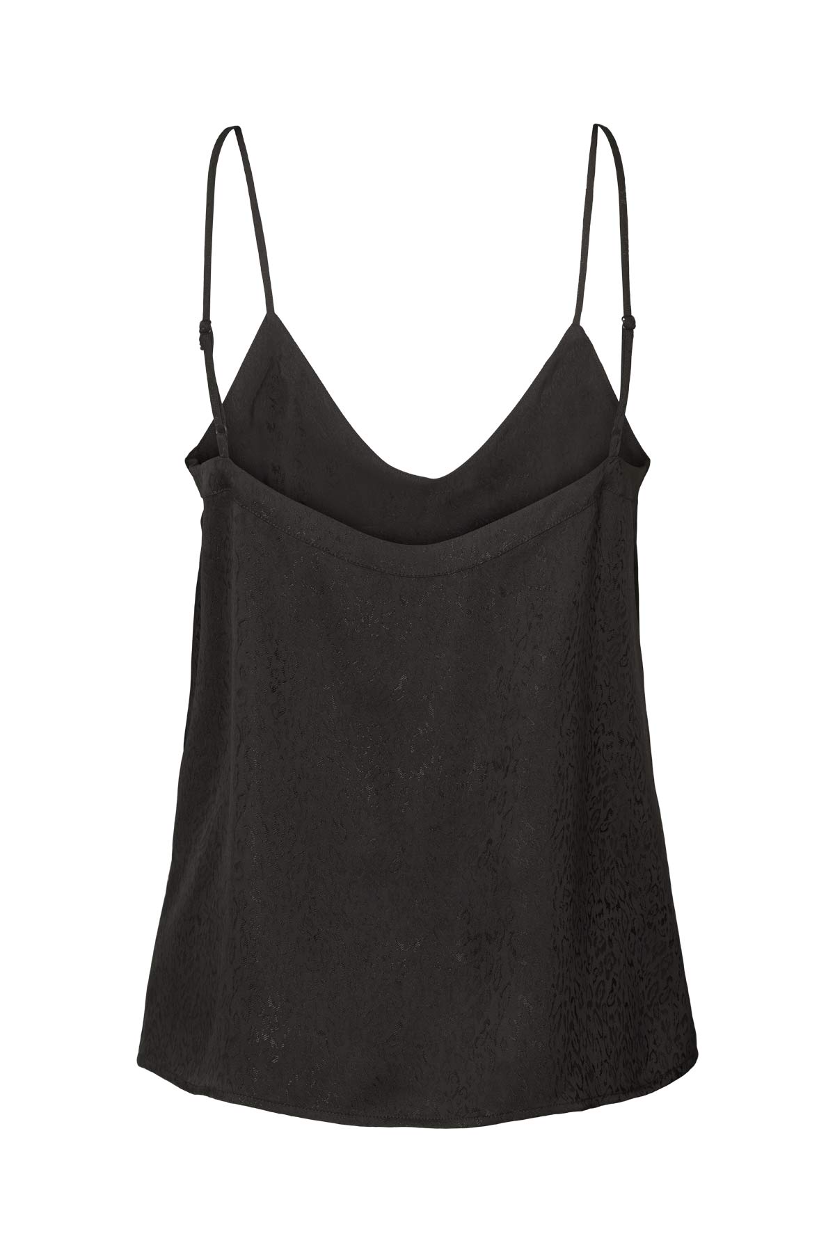 Glæde - Cluster jacquard camisole top I Black 2 - Rabens Saloner