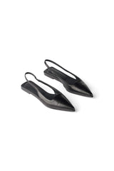 Acacie - Pointy slingback I Black Black 36 3 - Rabens Saloner