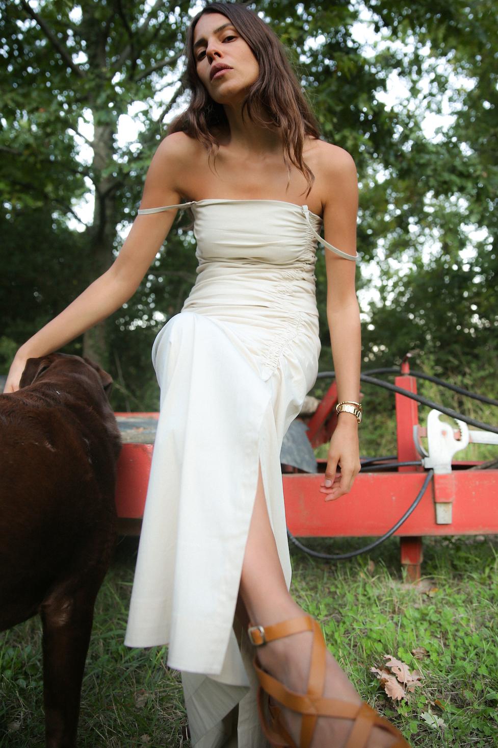 Gunna - Papery bodice top I Black 6 - Rabens Saloner