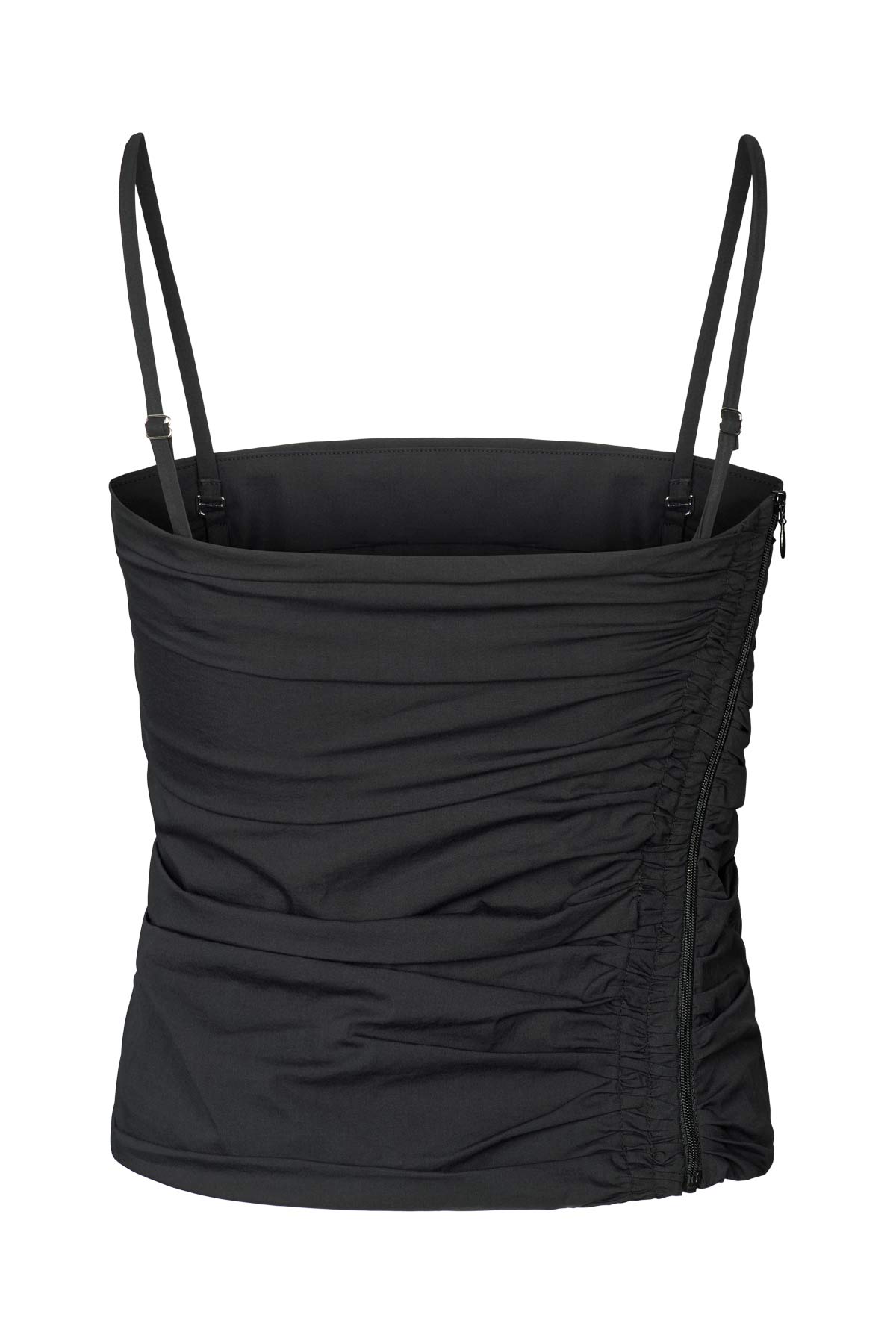 Gunna - Papery bodice top I Black 2 - Rabens Saloner