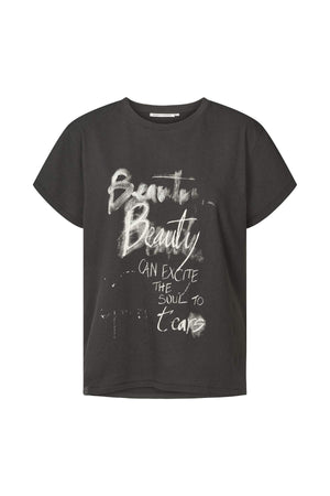 Ambla - Beauty t-shirt I Faded black Faded black XS 1 - Rabens Saloner