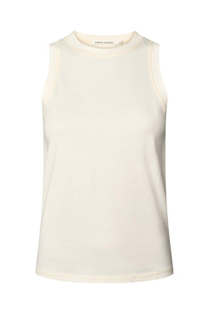Johnny - Pima jersey tank top I Chalk Chalk XS 4 - Rabens Saloner