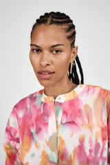 Mebel - Abstract cotton shirt I Forest combo 4 - Rabens Saloner