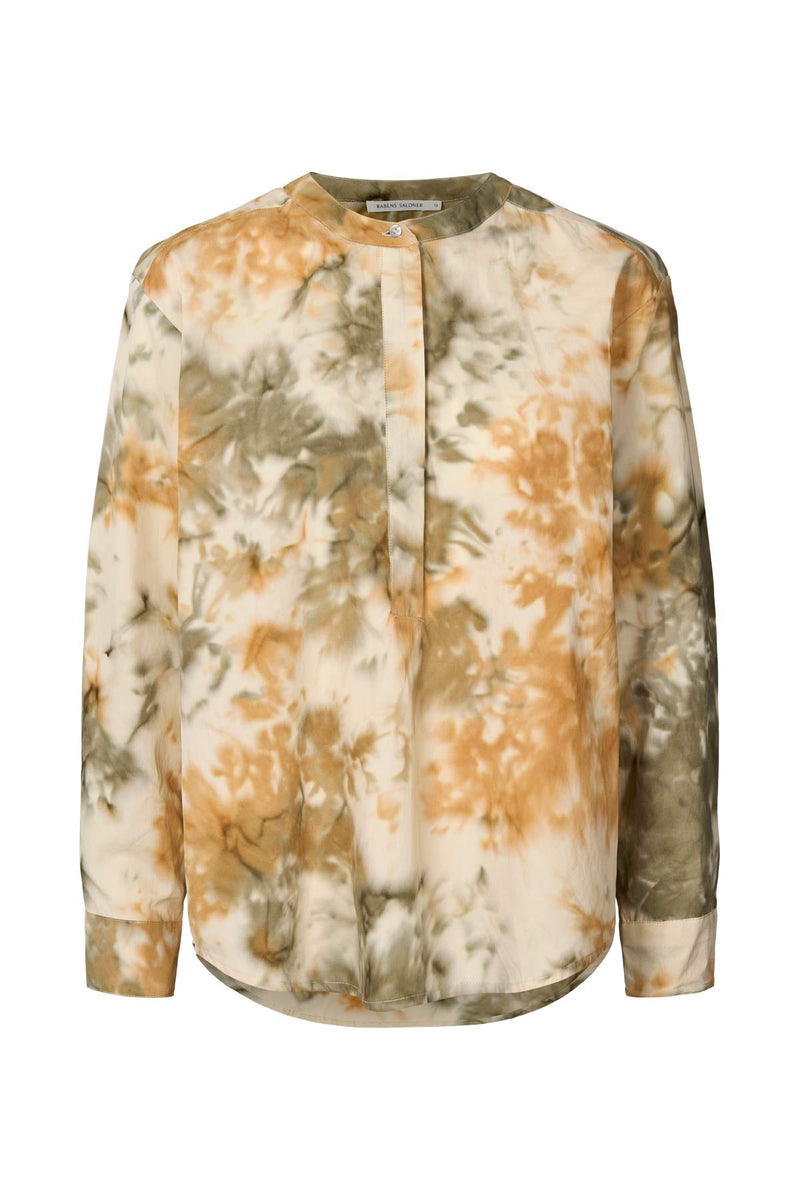 Mebel - Abstract cotton shirt I Forest combo Forest combo XS 1 - Rabens Saloner