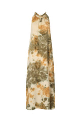 Hope - Abstract halter dress I Forest combo Forest combo XS 5 - Rabens Saloner