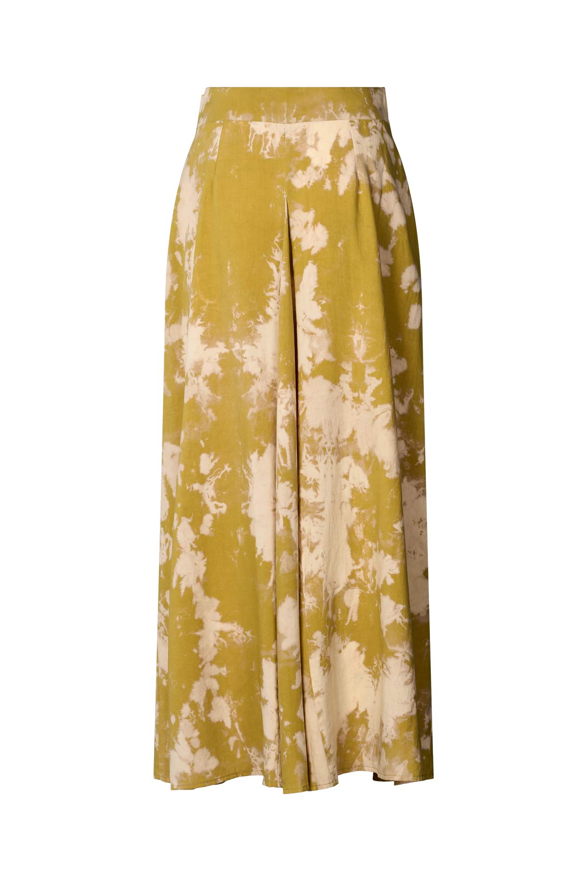 Natja - Misty button skirt I Golden mustard combo 6 - Rabens Saloner