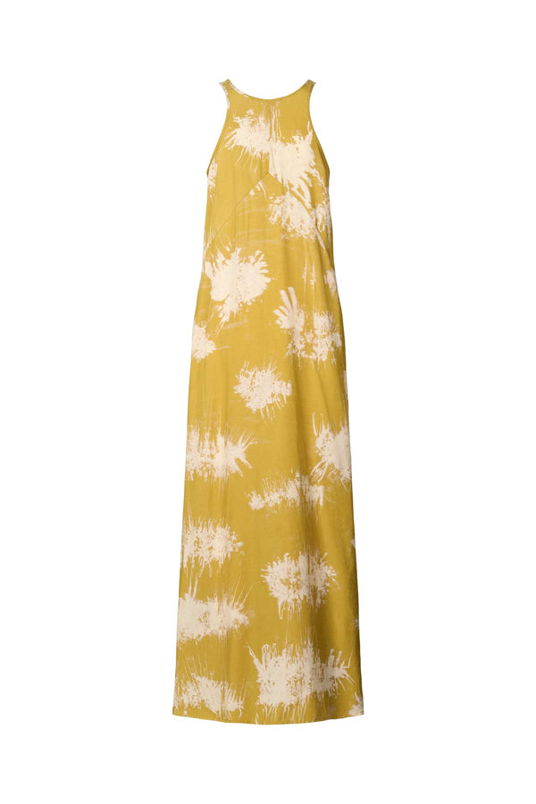 Ian - Misty long dress I Golden mustard combo 2 - Rabens Saloner