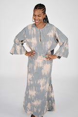 Karimalou - Misty kaftan I Aluminium combo 2 - Rabens Saloner