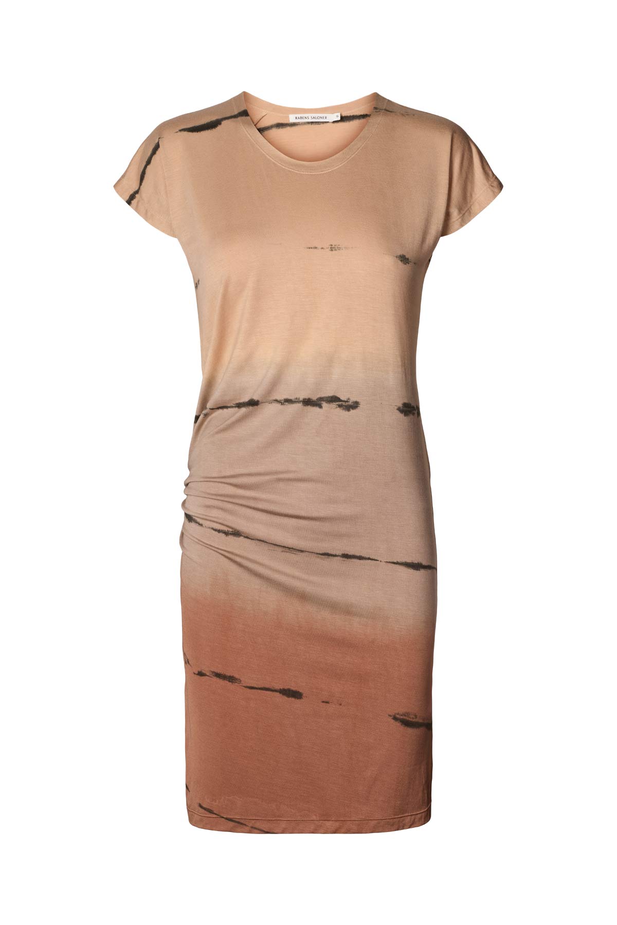 Mejse - Nuance jersey dress I Chocolate combo Chocolate combo XS 1 - Rabens Saloner