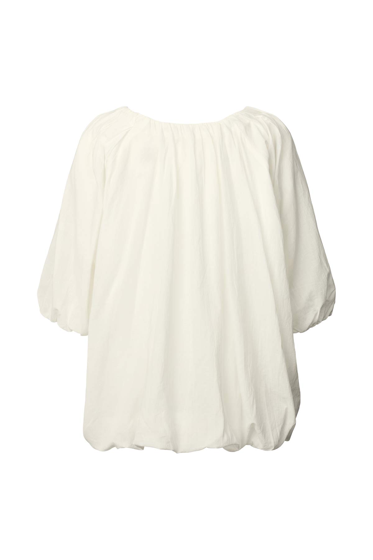 Rachelle - Voile cloud blouse I White 4 - Rabens Saloner