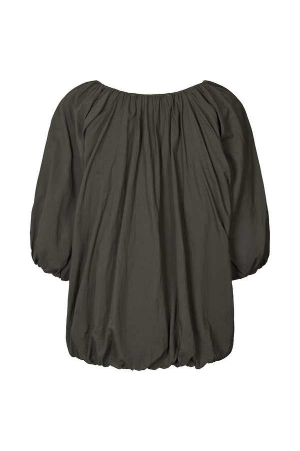 Rachelle - Voile cloud blouse I Pirate black 2 - Rabens Saloner