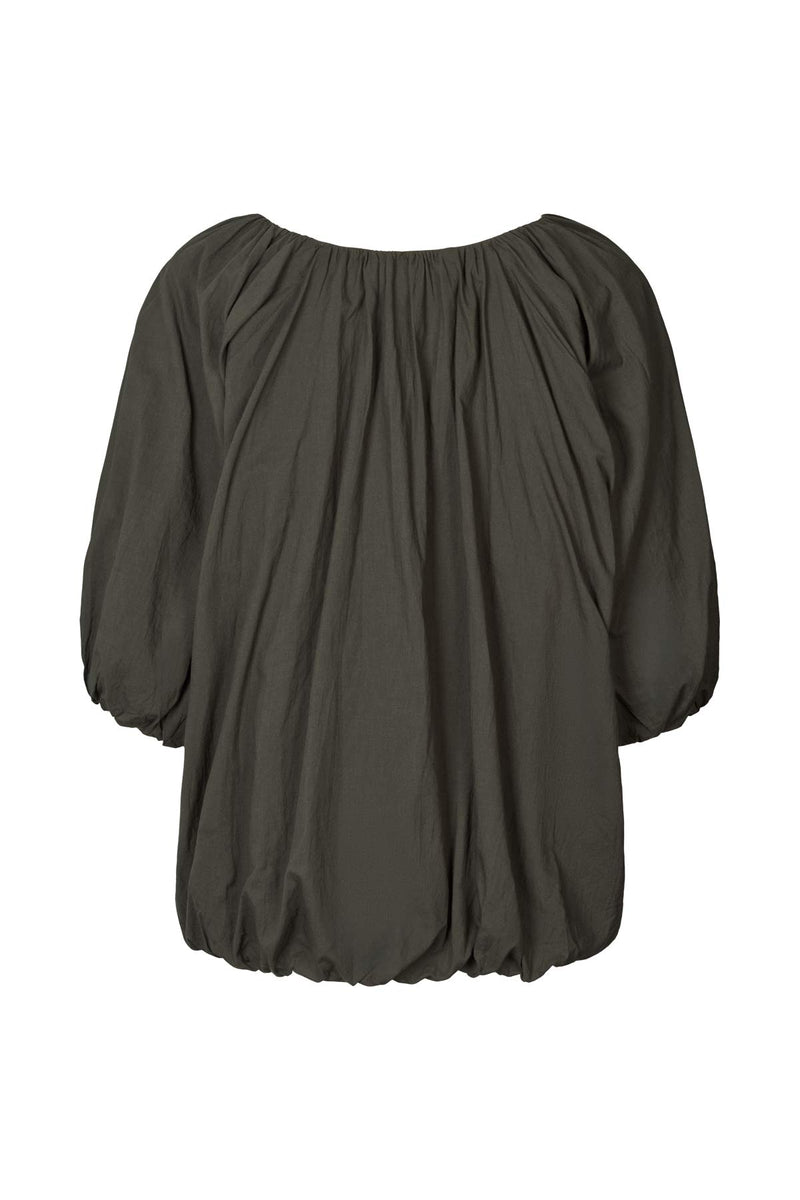 Rachelle - Voile cloud blouse I Pirate black 2 - Rabens Saloner