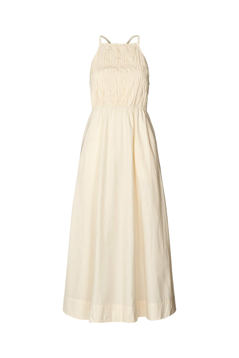Cylle - Poplin elastic dress I Champagne Champagne XS 3 - Rabens Saloner