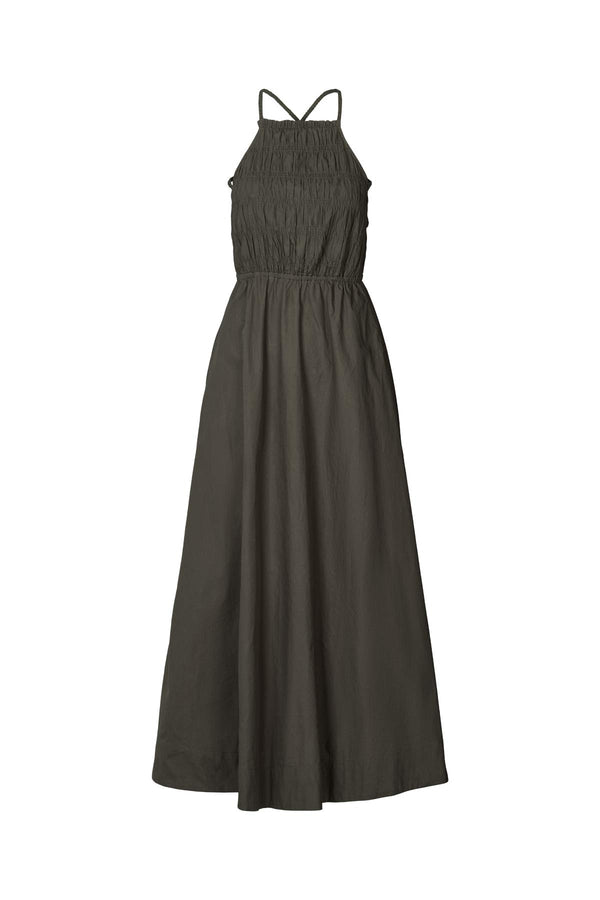 Cylle - Poplin elastic dress I Pirate black Pirate black XS 1 - Rabens Saloner