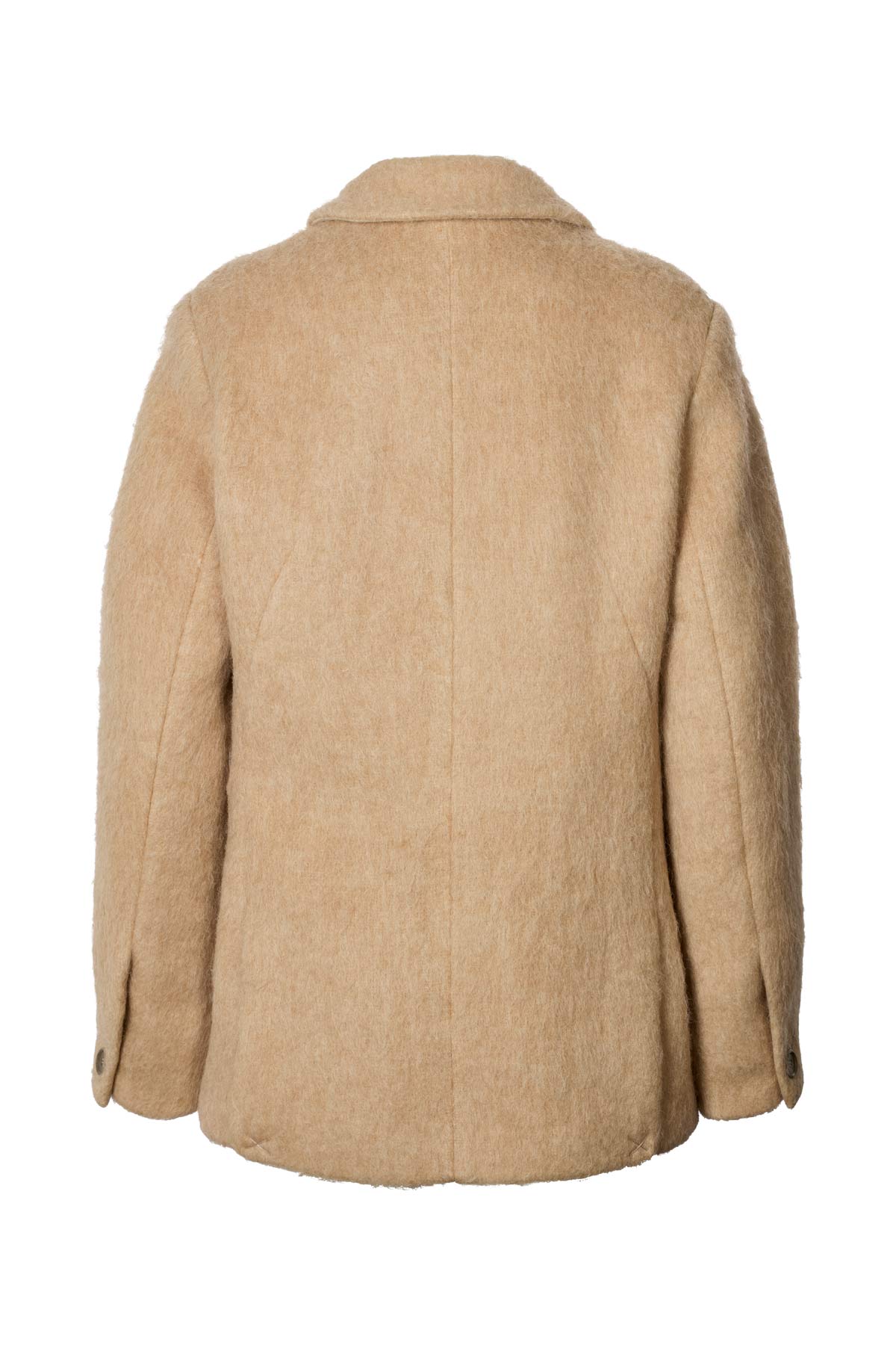 Nyara - Fuzzy jacket I Oatmeal 2 - Rabens Saloner