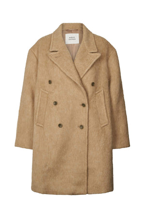 Leanna - Fuzzy oversized coat I Oatmeal Oatmeal XS/S 7 - Rabens Saloner