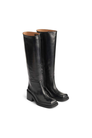 Prana - Chunky heel boot I Black Black 36 1 - Rabens Saloner