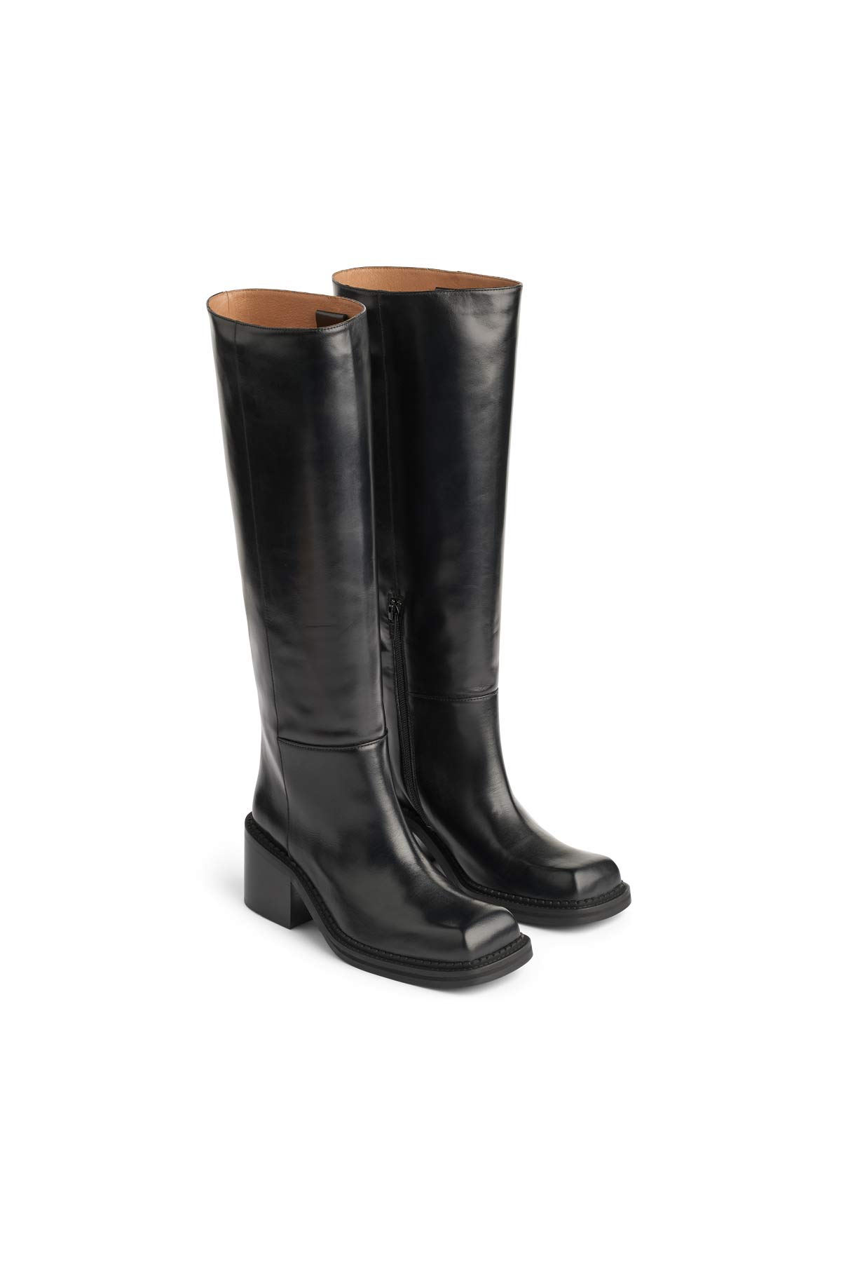 Prana - Chunky heel boot I Black Black 36 1 - Rabens Saloner