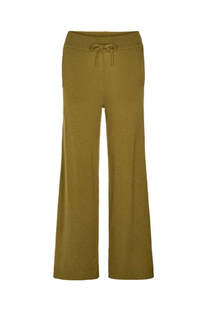 Dianne - Pure wool lounge pants I Fern green Fern green XS 1 - Rabens Saloner