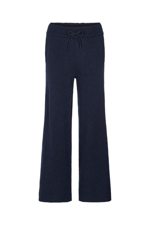 Dianne - Pure wool lounge pants I Navy Navy XS 2 - Rabens Saloner