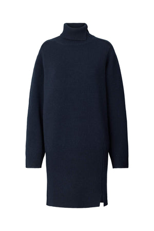 Carole - Pure wool dress I Navy Navy XS/S 4 - Rabens Saloner