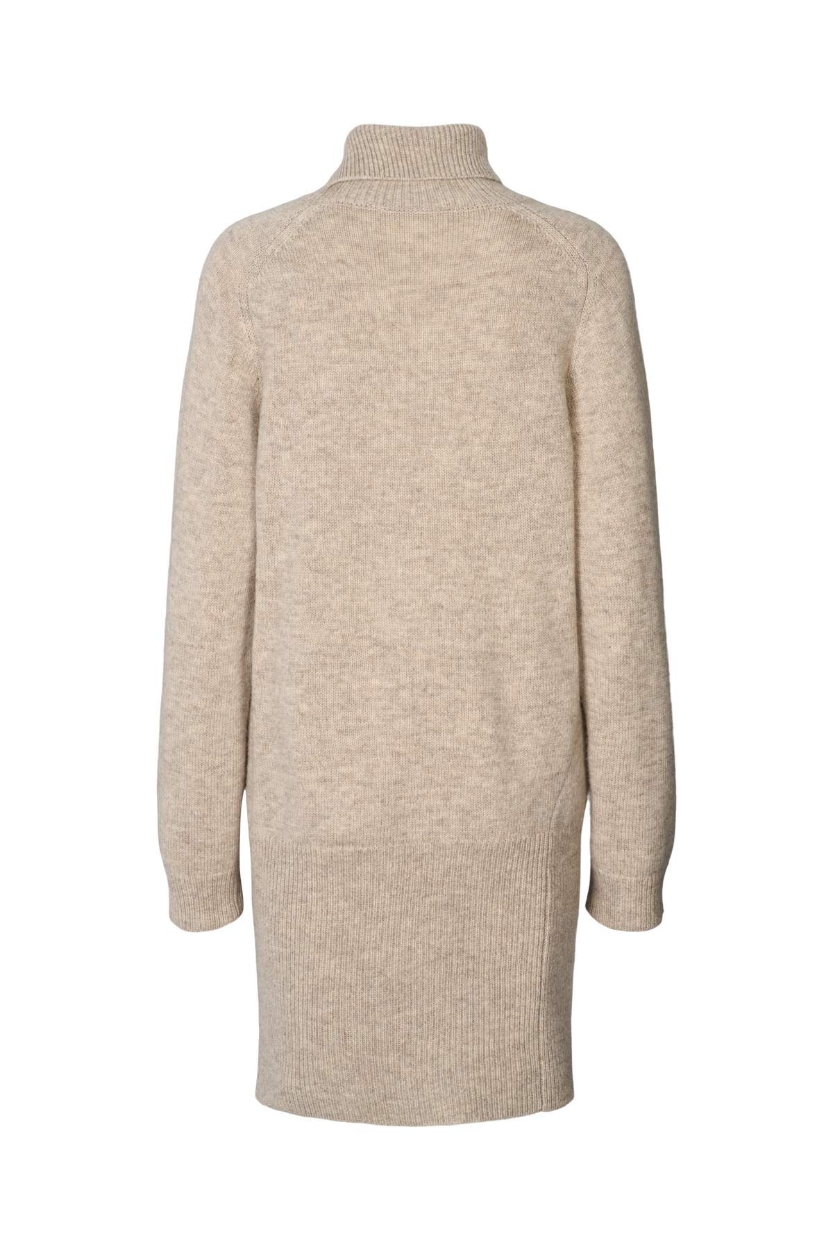 Carole - Pure wool dress I Oatmeal