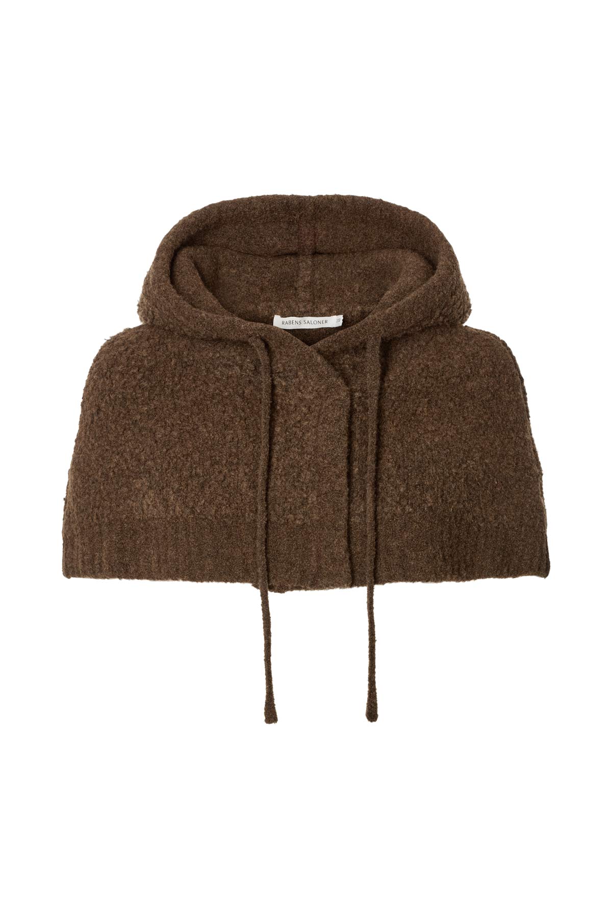Sinika - Sheep knit hood I Dark brown Dark brown O/S 1 - Rabens Saloner