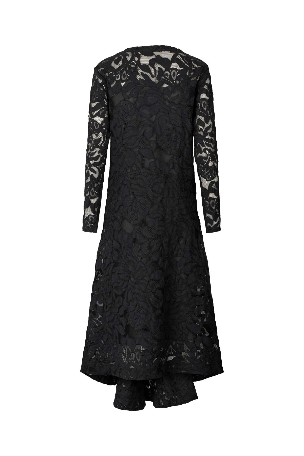 Enid - Orchid lace dress I Black 3 - Rabens Saloner