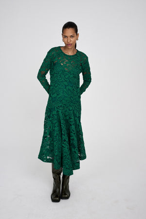 Enid - Orchid lace dress I Verdant green Verdant green XS 1 - Rabens Saloner