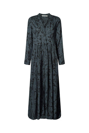 Athena - Crystal vintage dress I Midnight black combo Midnight black combo XS 1 - Rabens Saloner