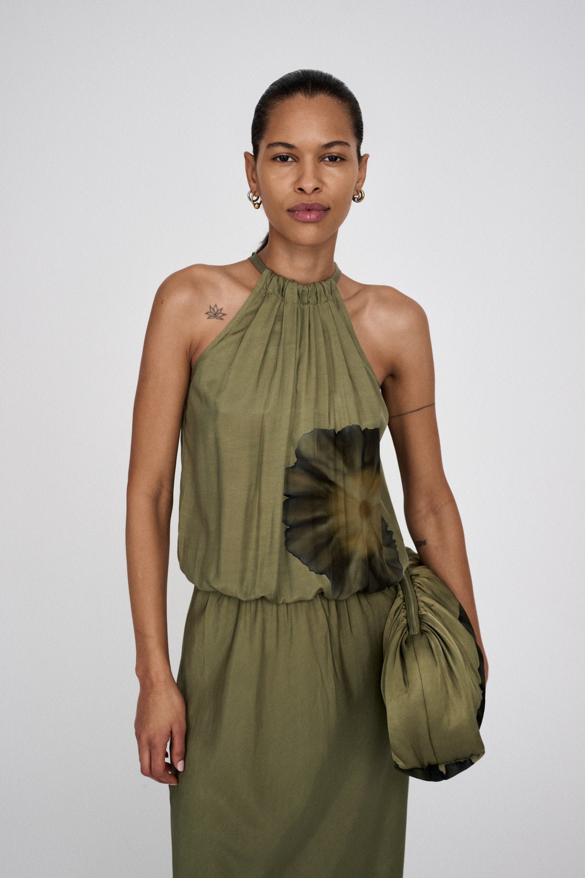 Othella - Bloom clutch bag I Hazelnut combo 1 - Rabens Saloner