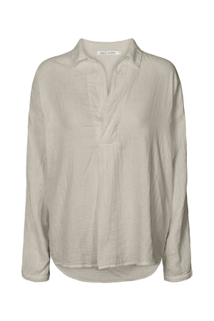 Jojo - Cotton double elbow patch shirt I Light sage Light sage XS/S 1 - Rabens Saloner